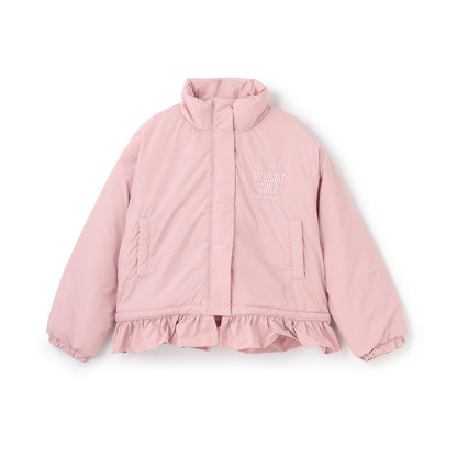 下襬荷葉邊加棉短外套