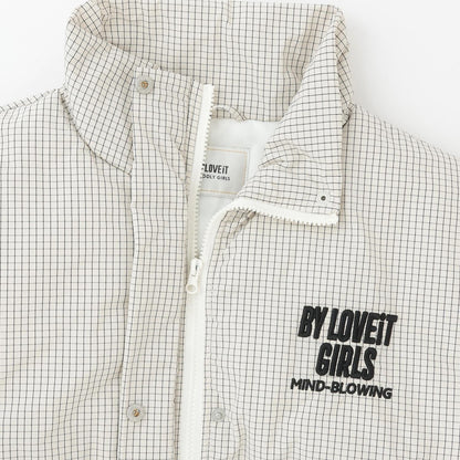 下襬荷葉邊加棉短外套