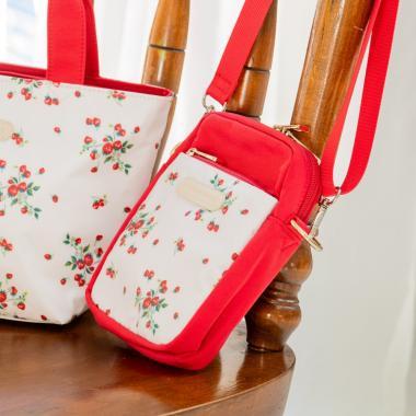 野草莓單肩包