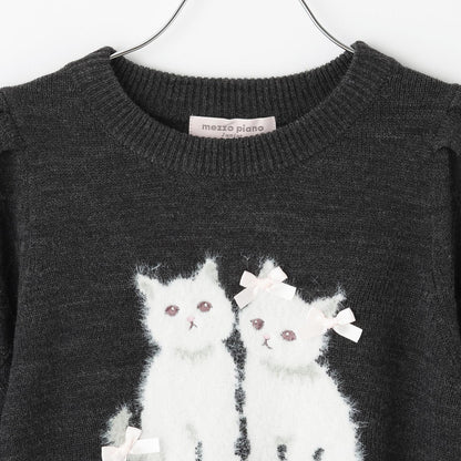雙貓針織衫