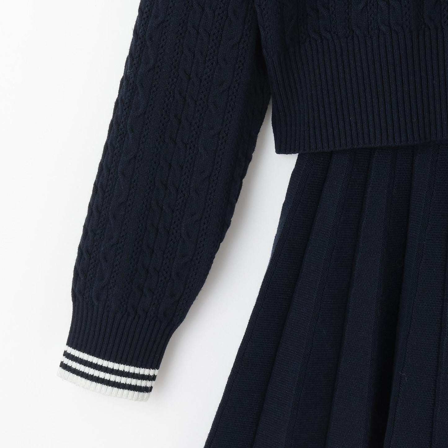 【130cm有】針織套裝