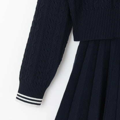 【130cm有】針織套裝