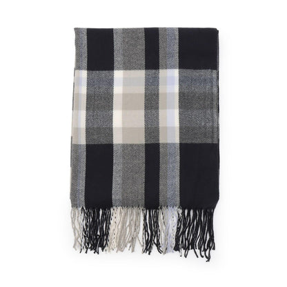 格紋圍巾
