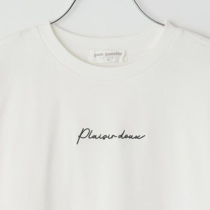 圈圈紗針織拼接長款上衣