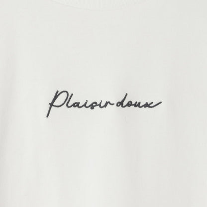 圈圈紗針織拼接長款上衣