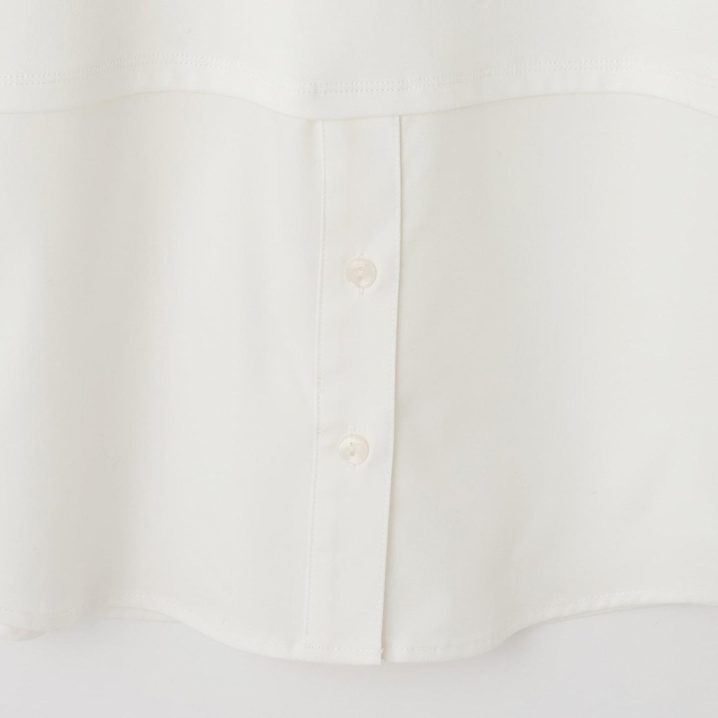 圈圈紗針織拼接長款上衣