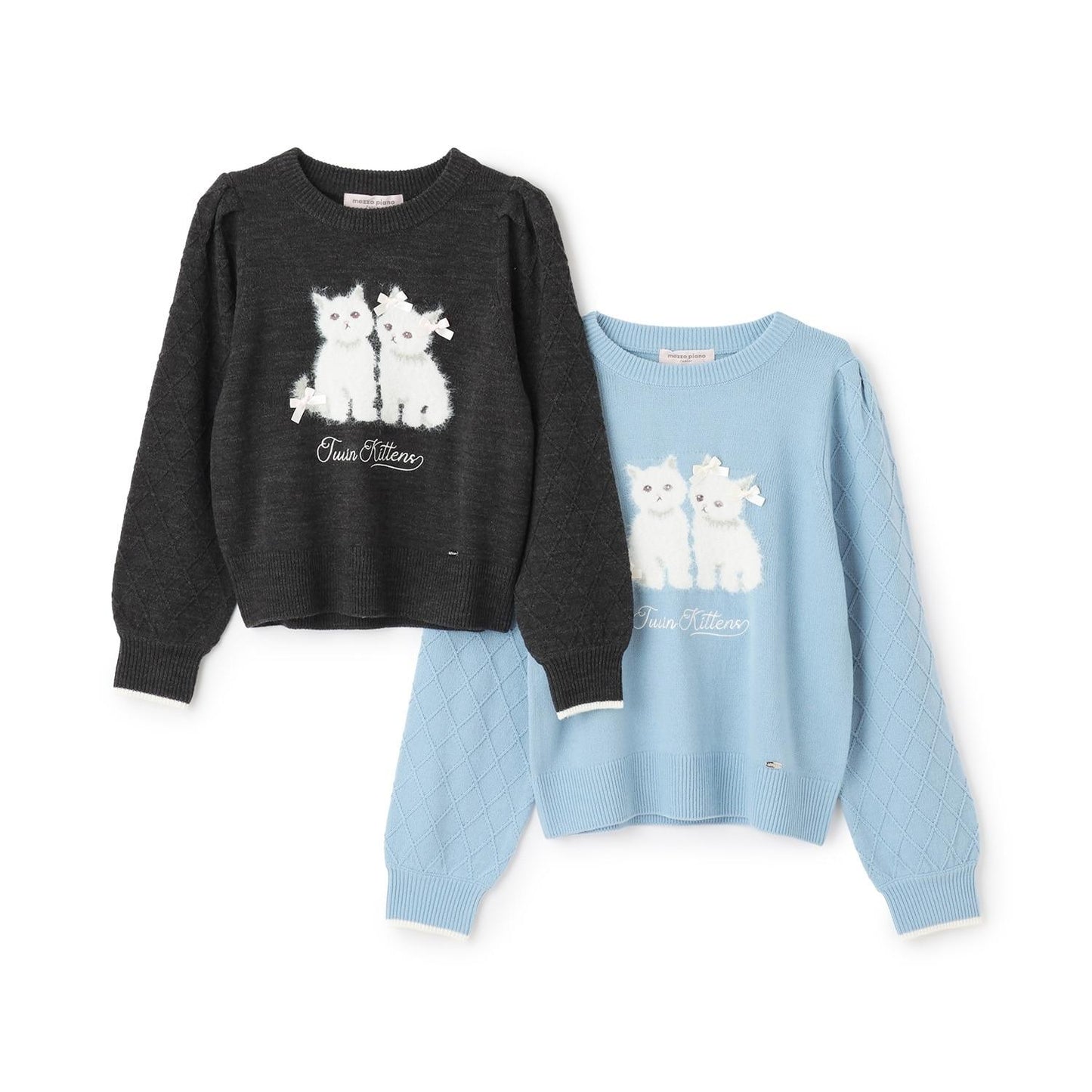 雙貓針織衫