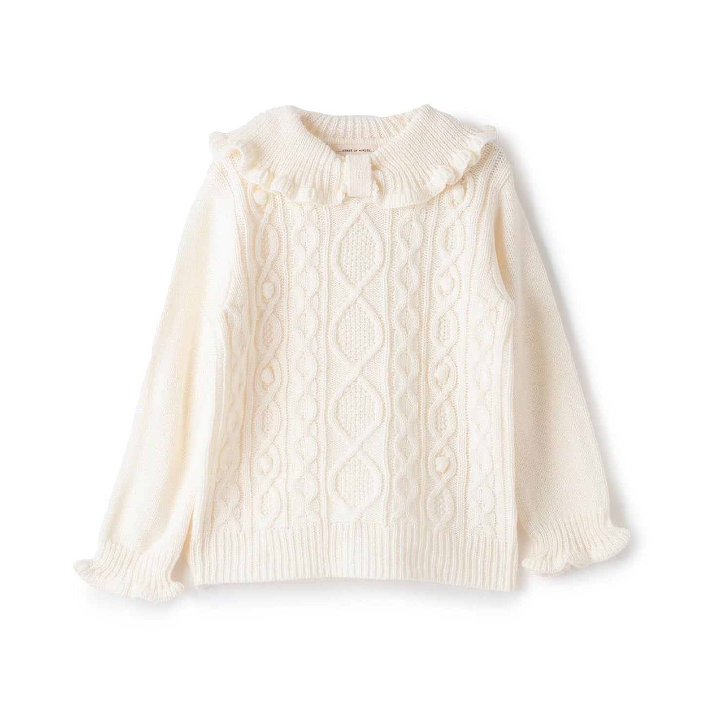 GIRL'S麻花針織毛衣