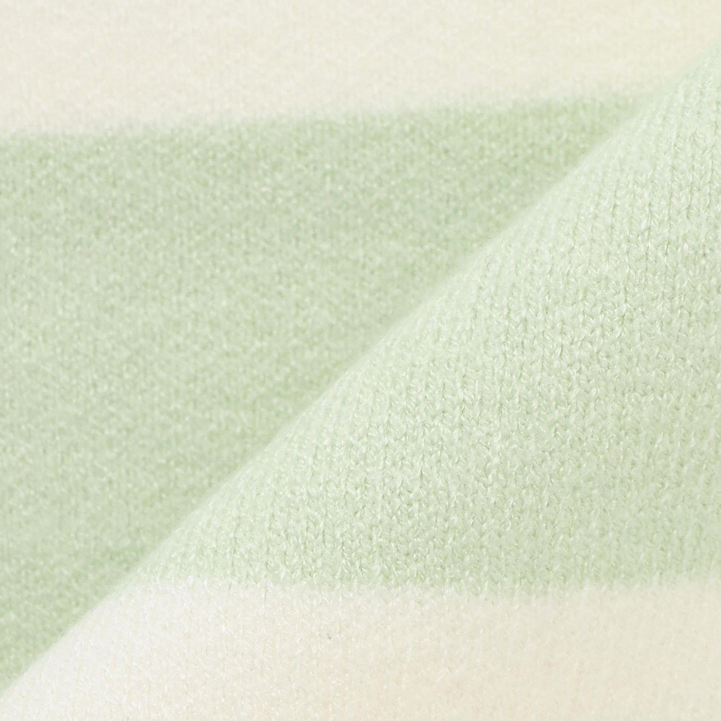 【AMI】條紋羊毛標誌針織衫