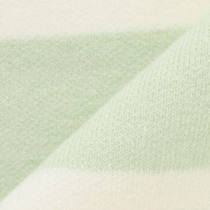 【AMI】條紋羊毛標誌針織衫