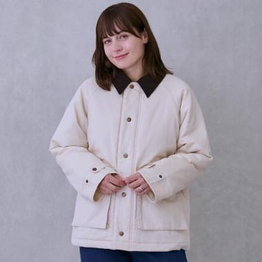 斜紋中棉長款大衣