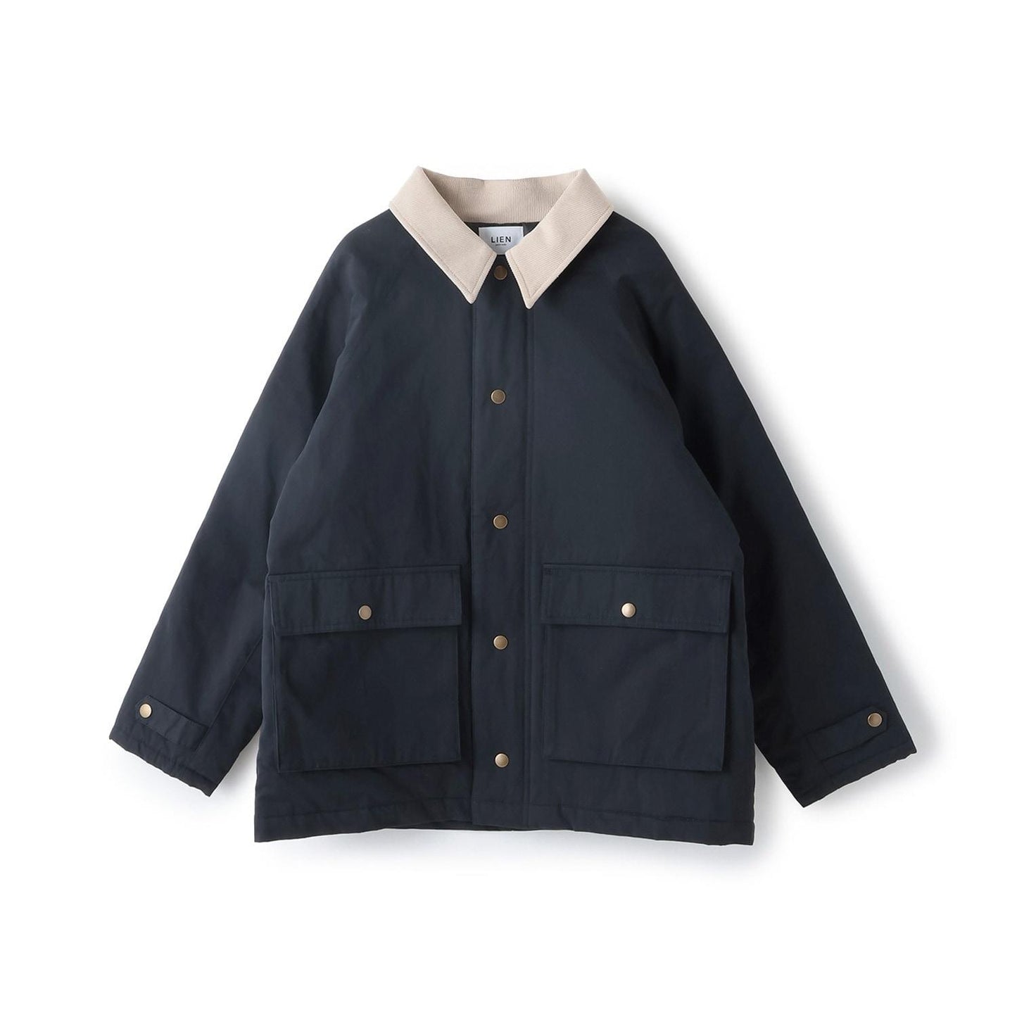 斜紋中棉長款大衣