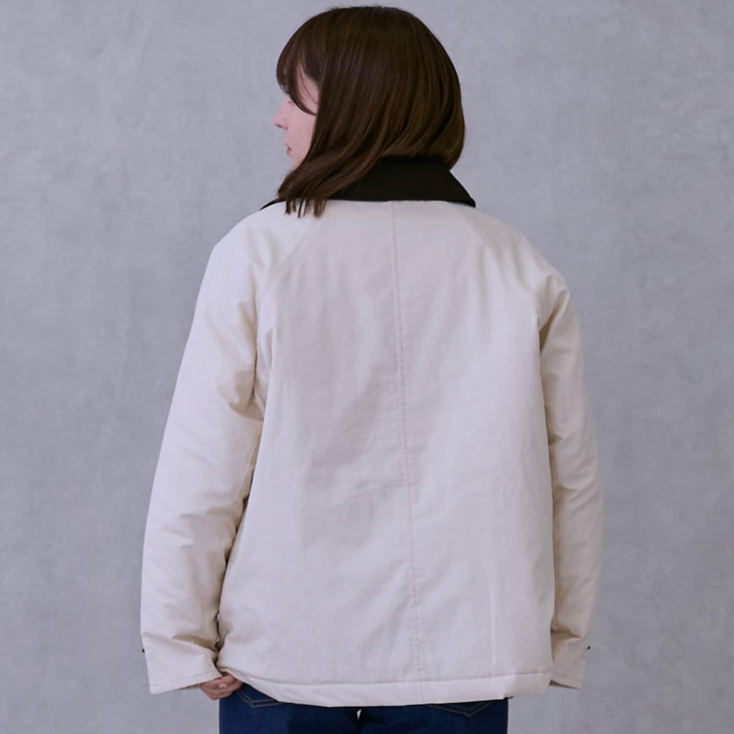 斜紋中棉長款大衣