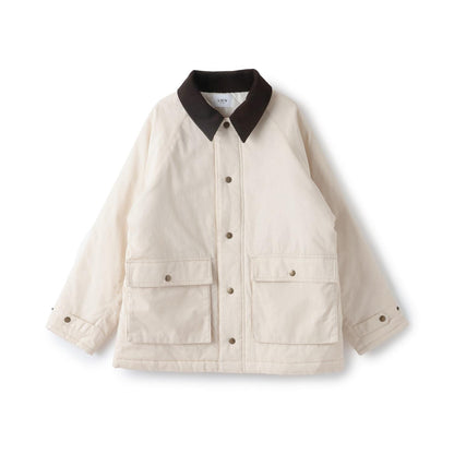 斜紋中棉長款大衣