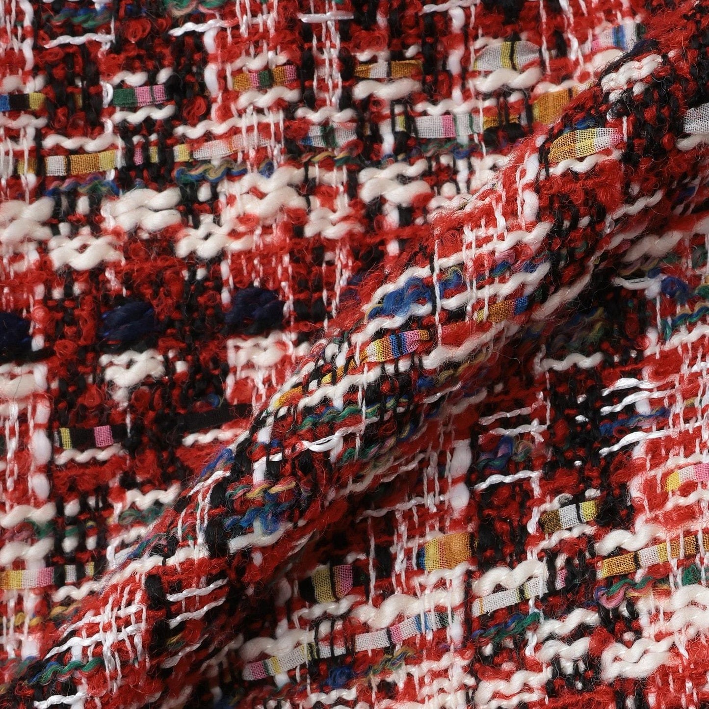 帶圍巾低領格子大衣