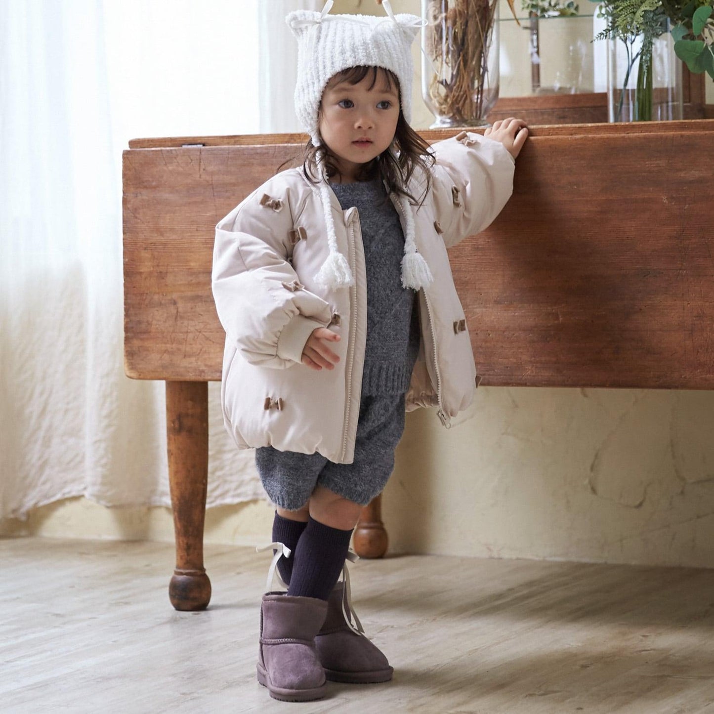 【リンク】蝴蝶結中棉夾克