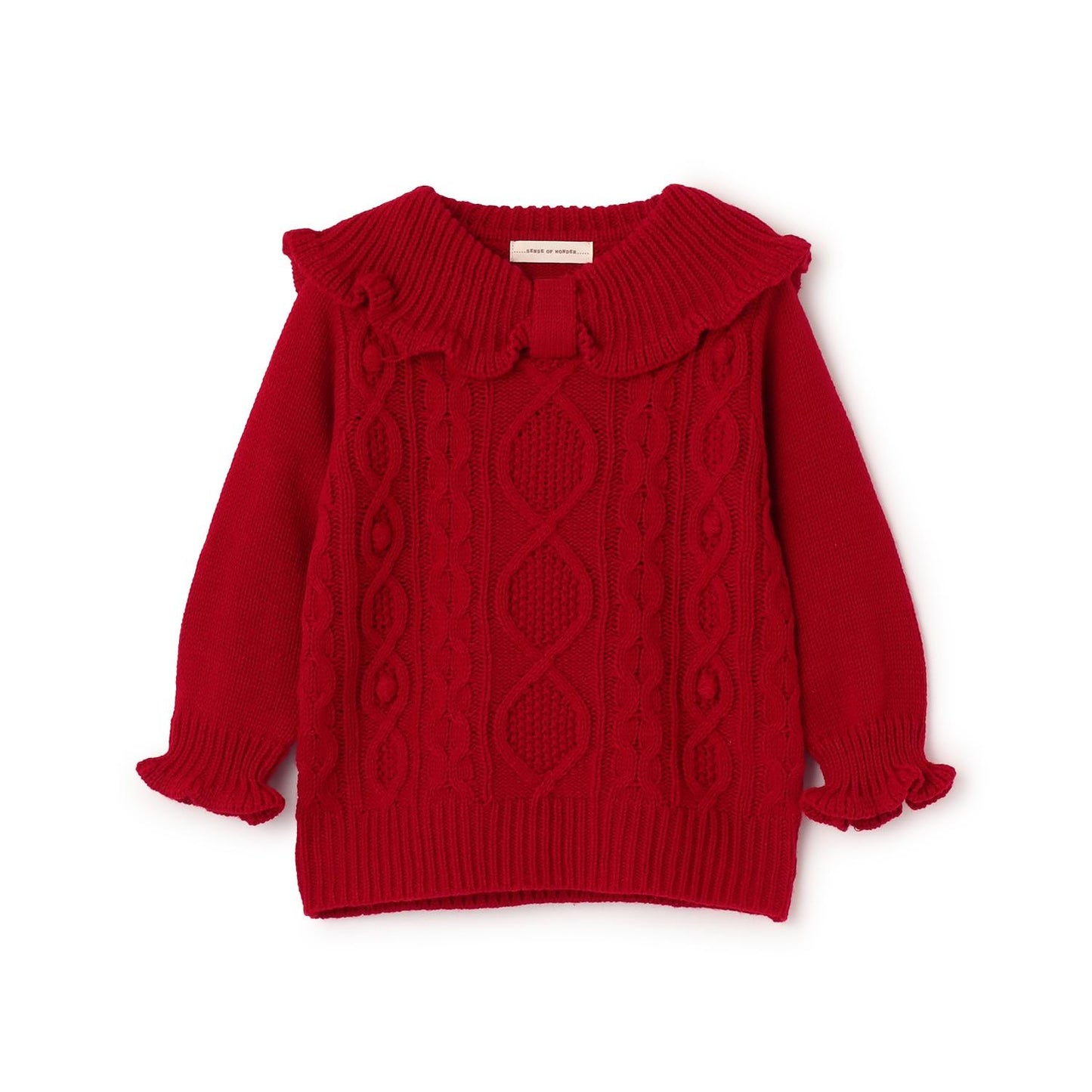 GIRL'S麻花針織毛衣