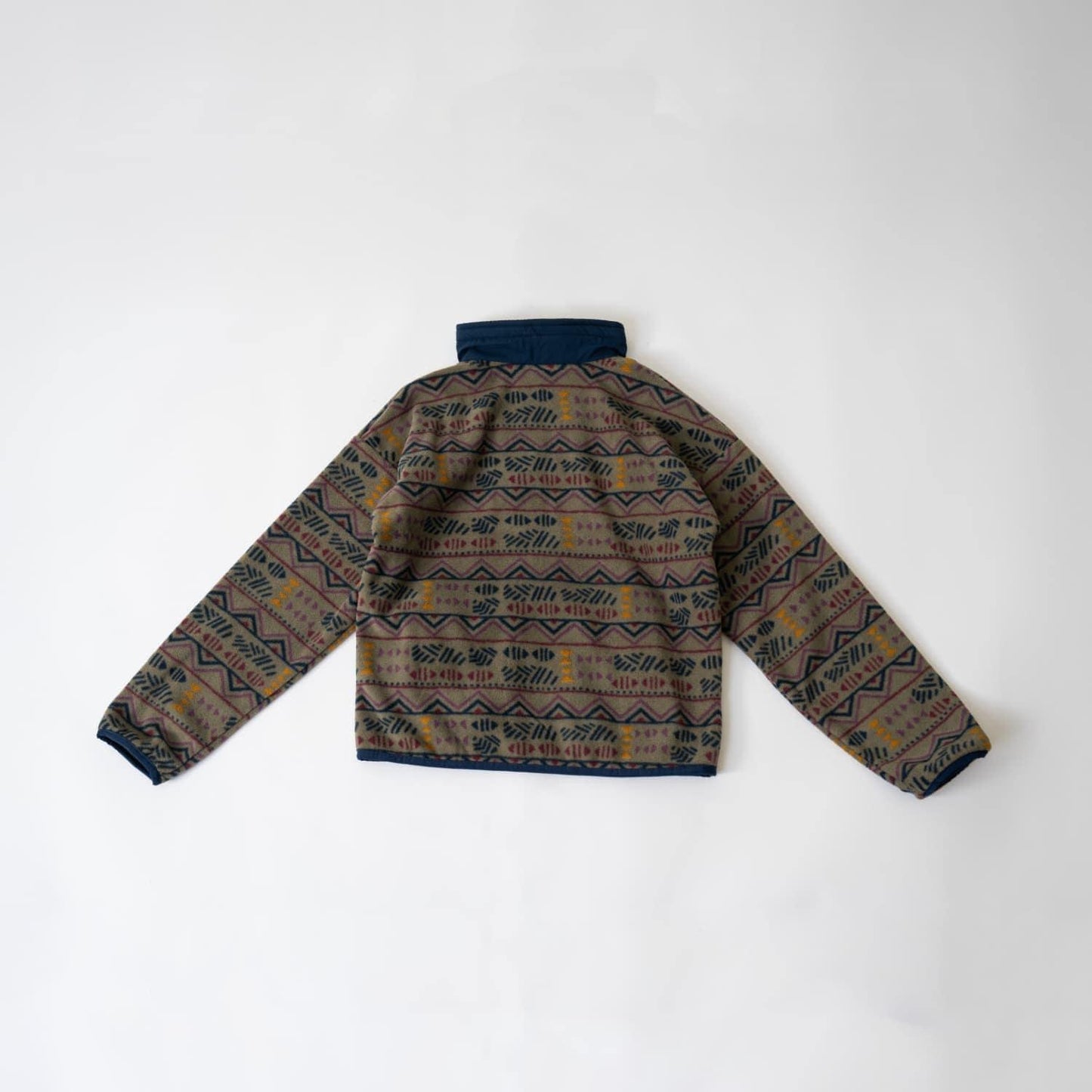 【Columbia】全印花拉鍊抓絨外套