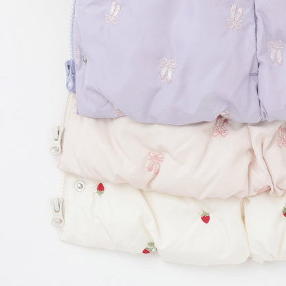 刺繡棉夾克