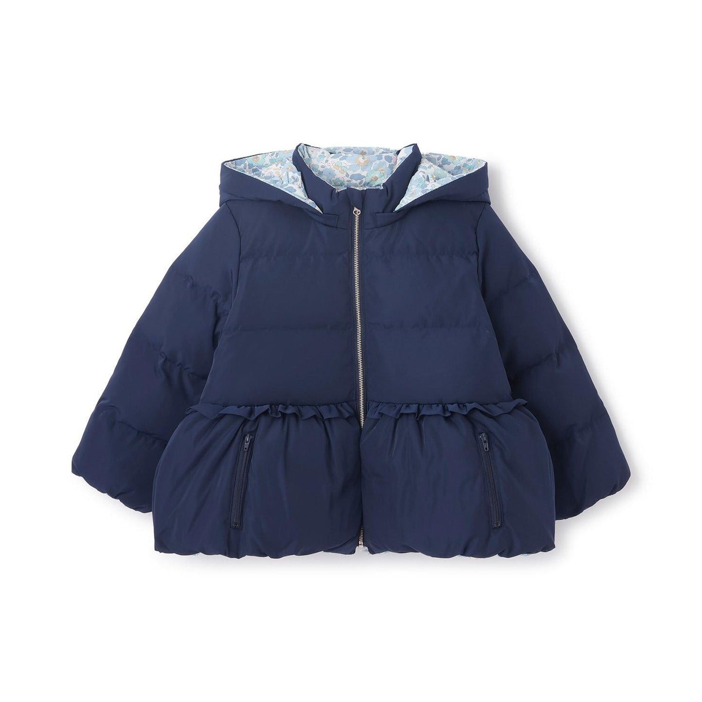 可雙面穿Liberty羽絨大衣