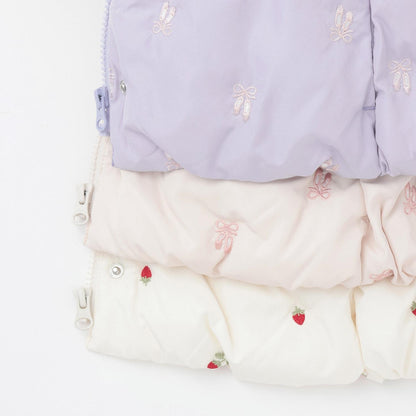 刺繡棉夾克