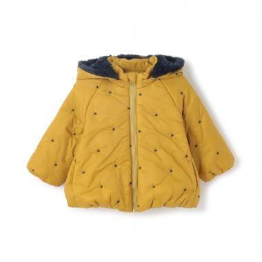 星星刺繡蓄熱夾克