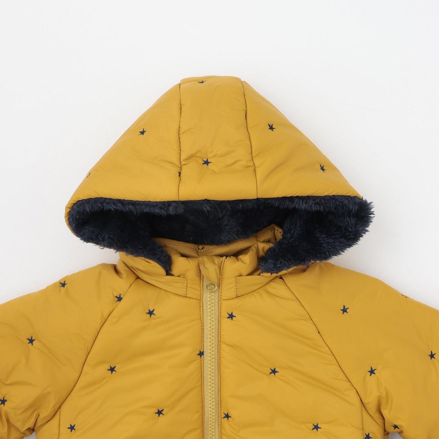 星星刺繡蓄熱夾克