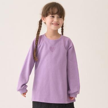 加絨A字版型單點裝飾套頭衫