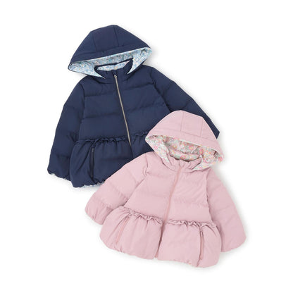 可雙面穿Liberty羽絨大衣