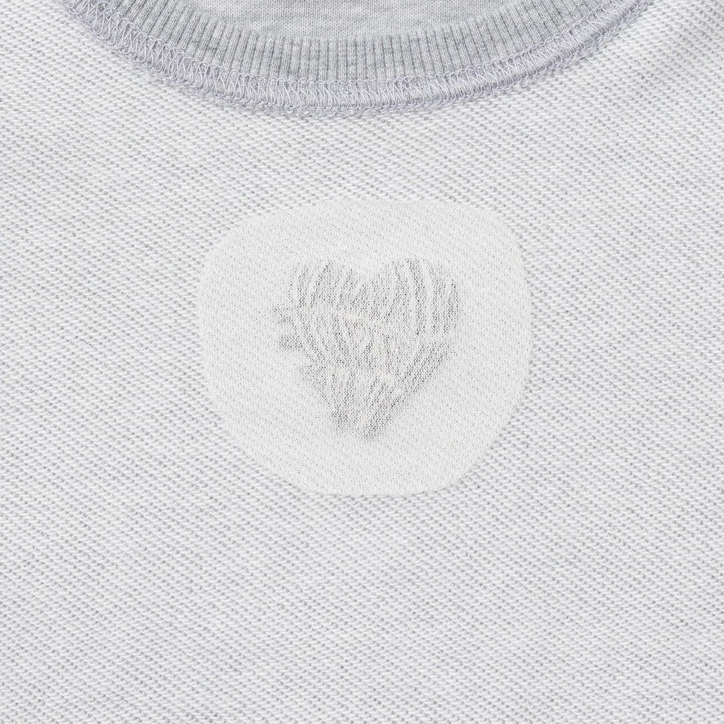 加絨A字版型單點裝飾套頭衫