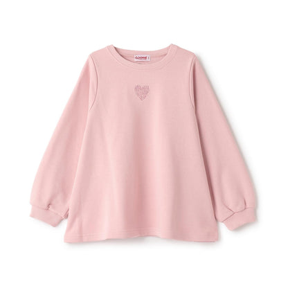 加絨A字版型單點裝飾套頭衫