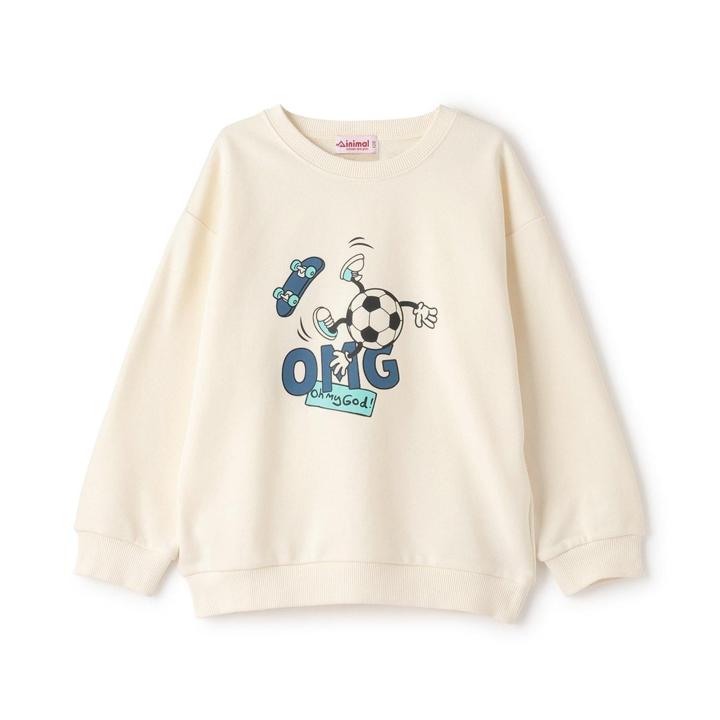 OMG印花套頭衫