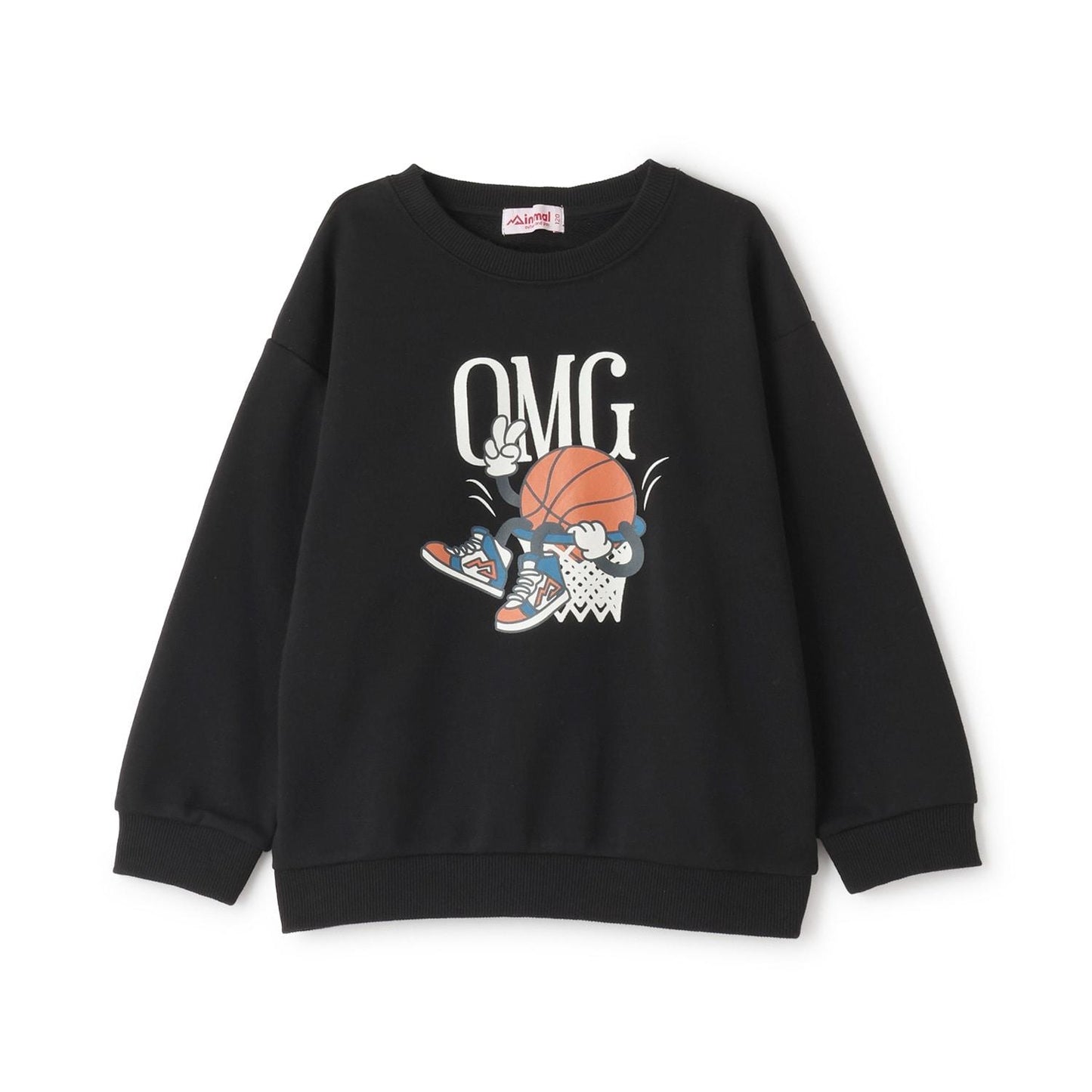 OMG印花套頭衫