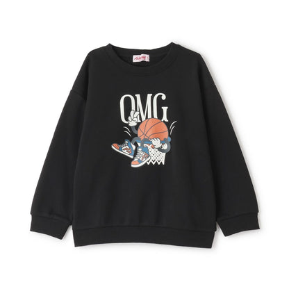 OMG印花套頭衫