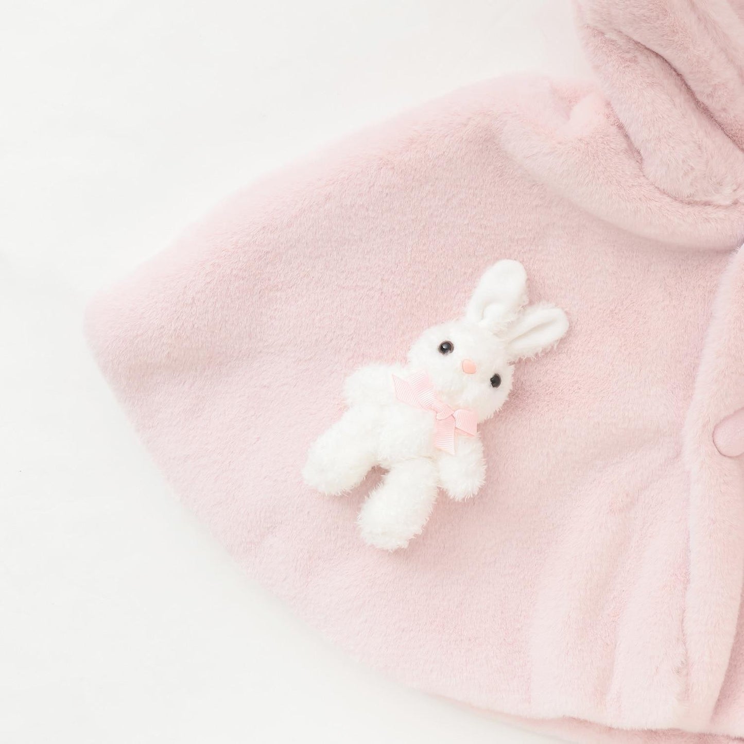 兔子仿皮草披肩