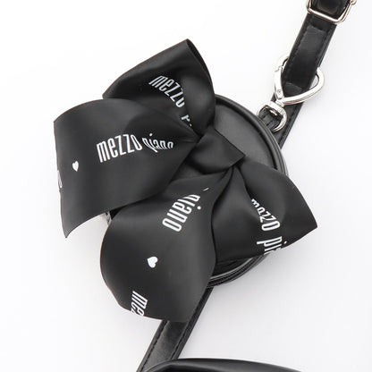 【mezzo piano mama】荷葉邊蝴蝶結手機斜挎包