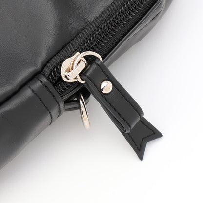 【mezzo piano mama】荷葉邊蝴蝶結手機斜挎包