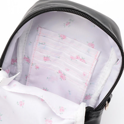 【mezzo piano mama】荷葉邊蝴蝶結手機斜挎包