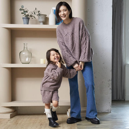 【リンク】愛心花紋針織衫