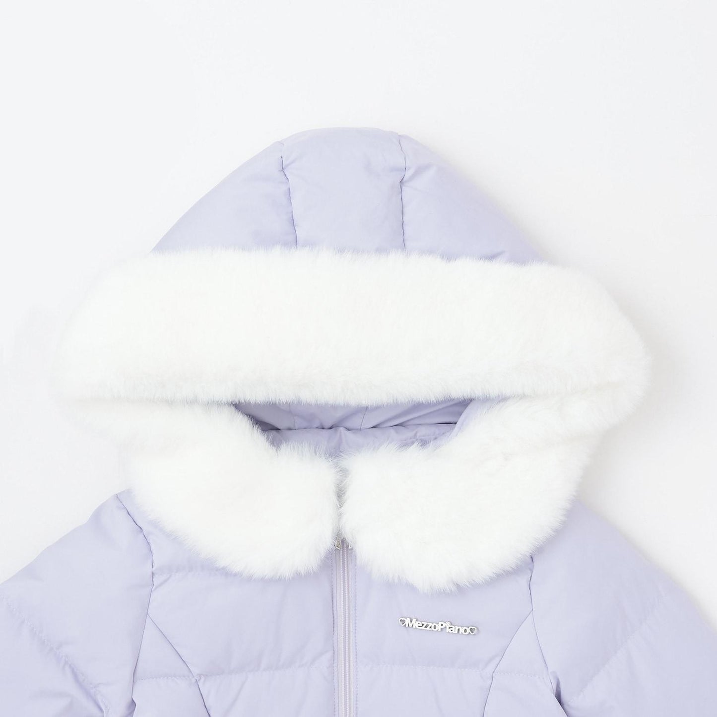 帶吊墜長款羽絨服