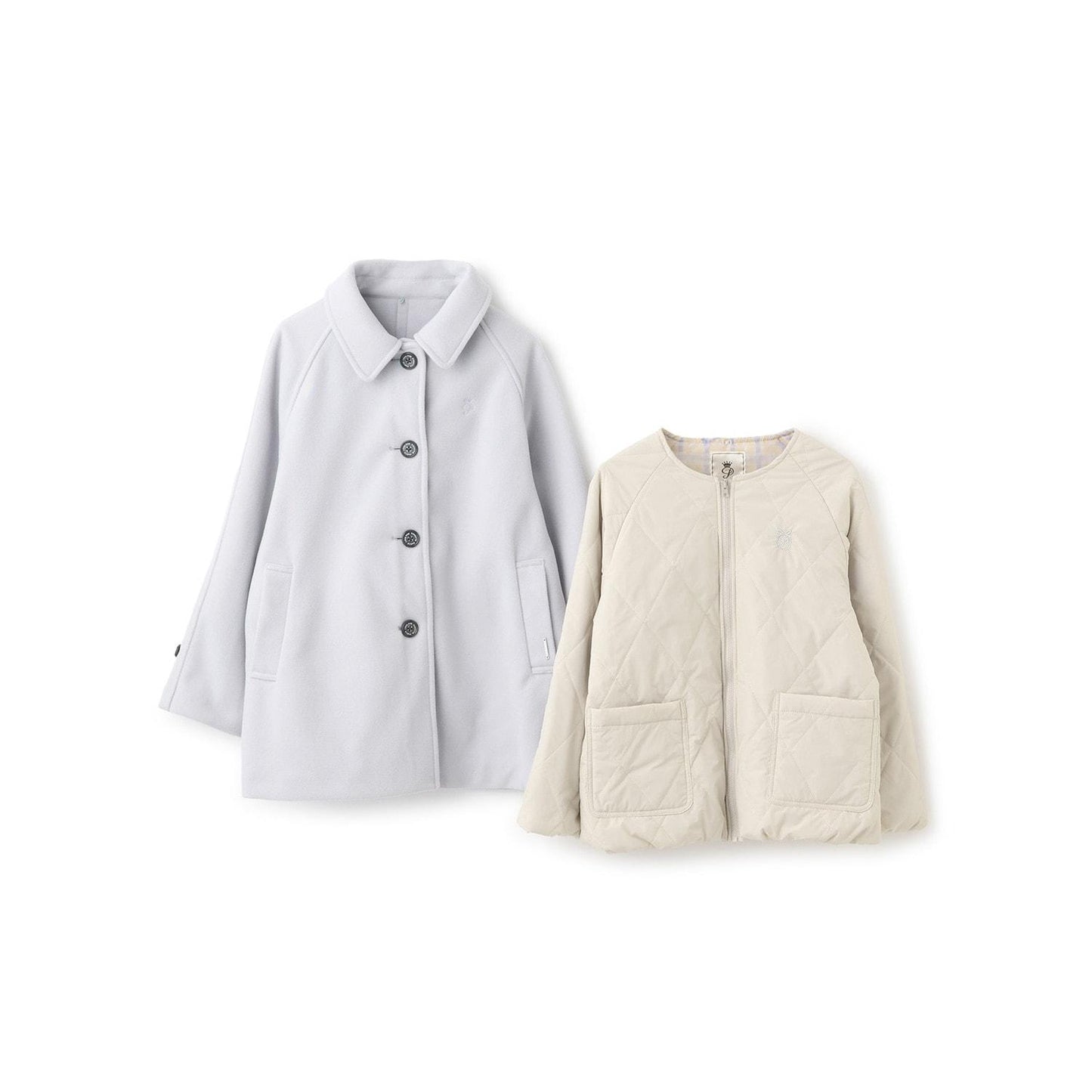 【130cm可選】【3WAY】可拆卸內膽單排扣大衣