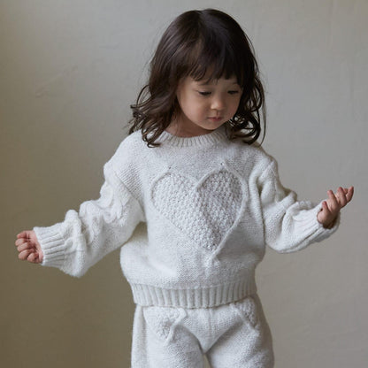 【リンク】愛心花紋針織衫