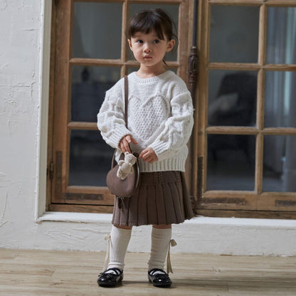 【リンク】愛心花紋針織衫