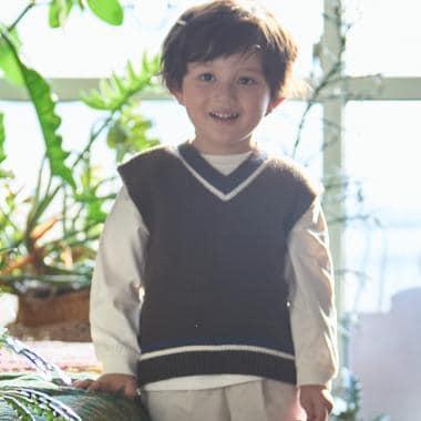 【可機洗】針織背心套裝