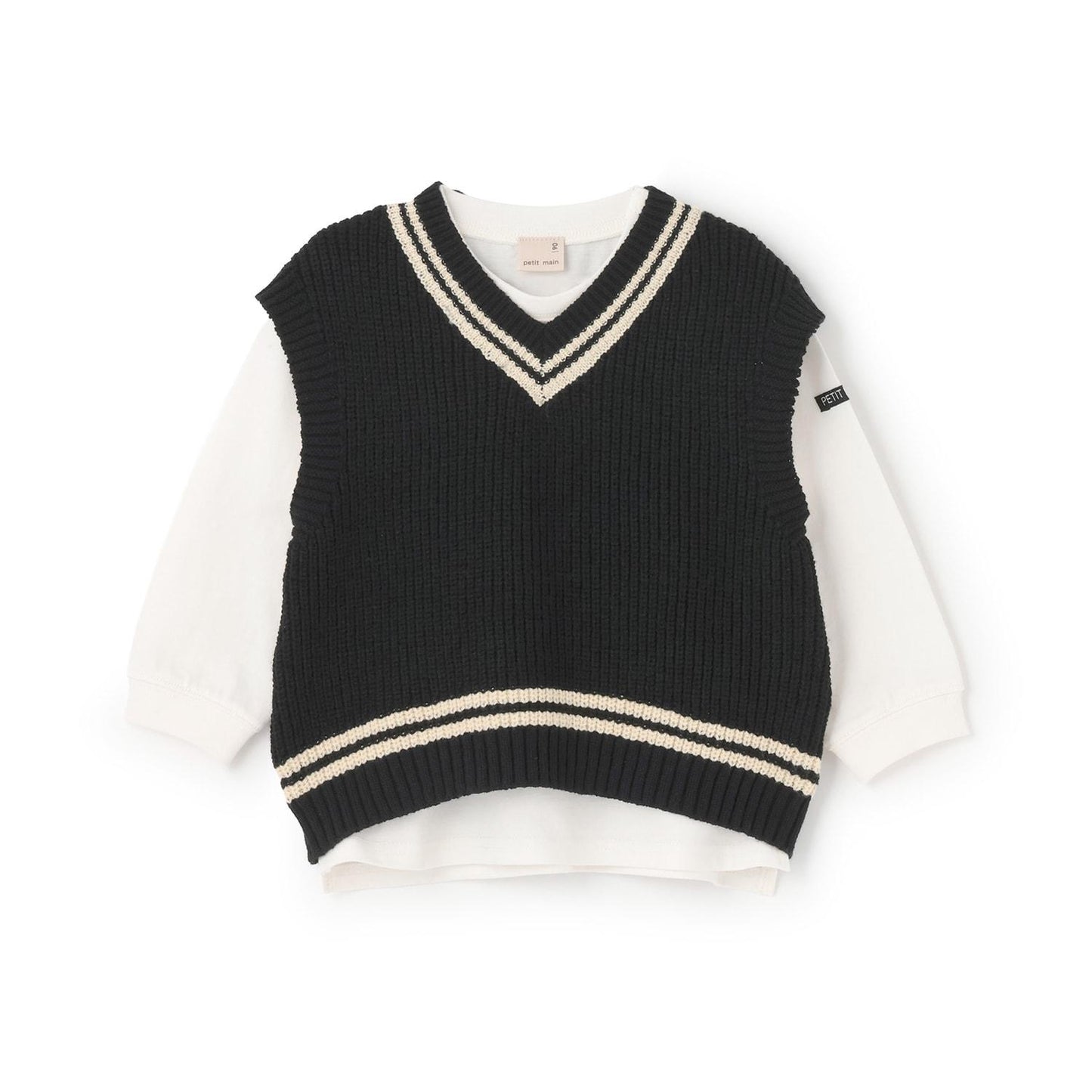 【可機洗】針織背心套裝