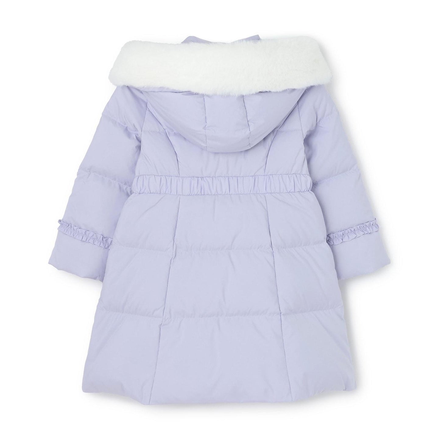 帶吊墜長款羽絨服