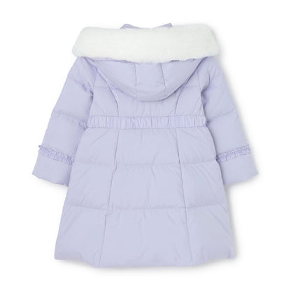 帶吊墜長款羽絨服