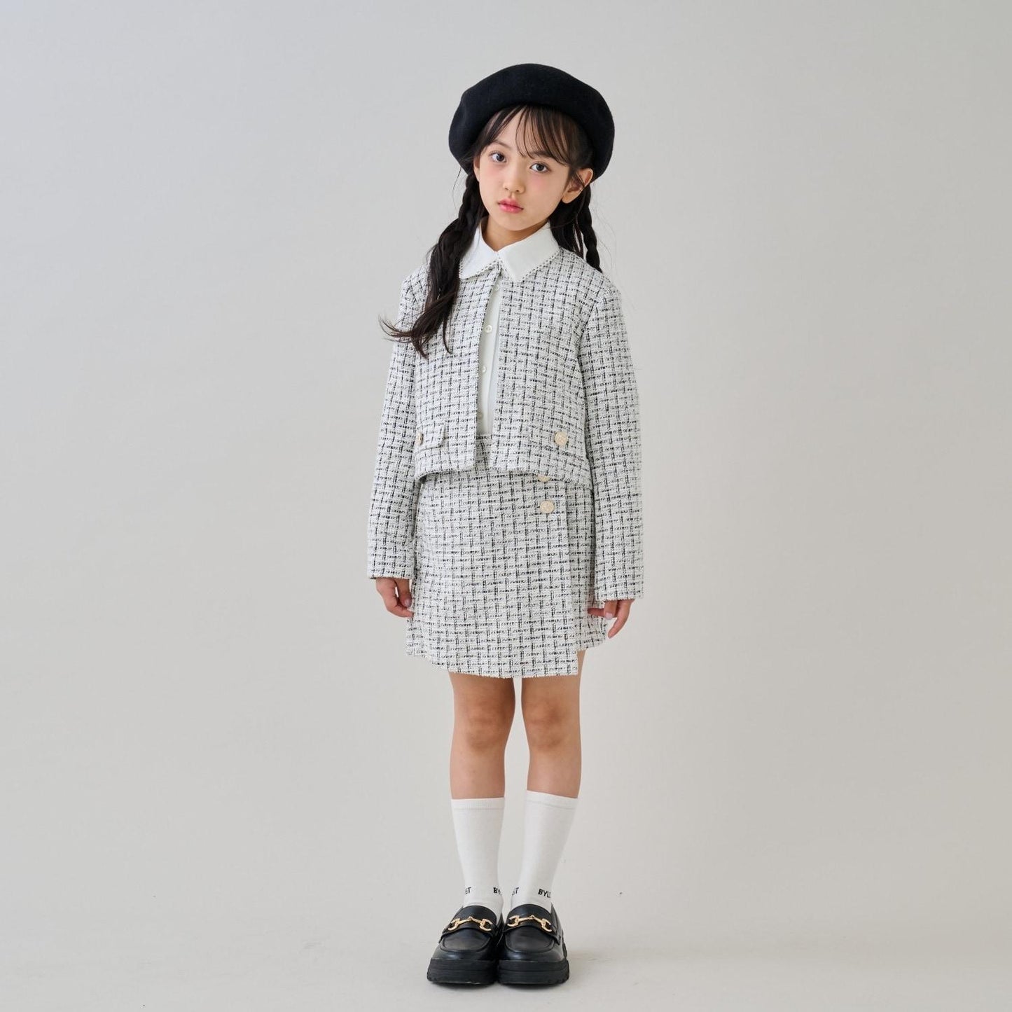 【畢業服】亮片花呢套裝