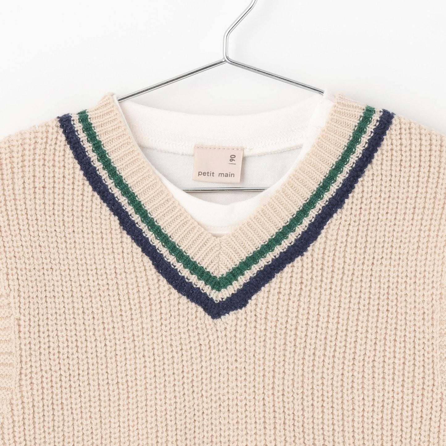 【可機洗】針織背心套裝