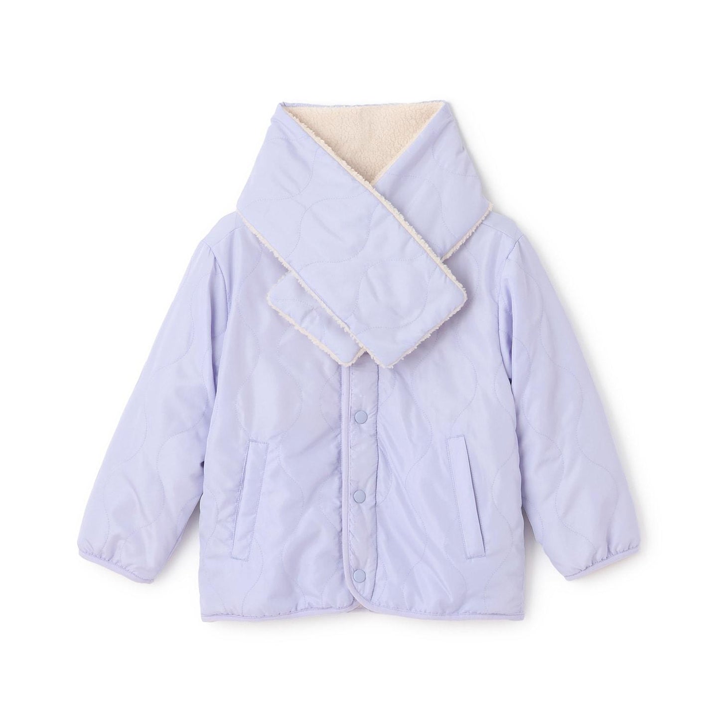 菱格紋雙面穿夾克